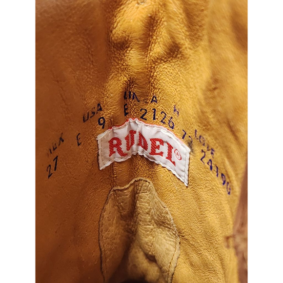 Women's RUDEL Boots, Brown, Size 9 - Picture 9 of 12